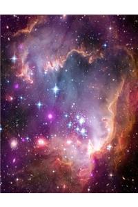 Under the Wing of the Small Magellanic Cloud. Graph Paper Journal