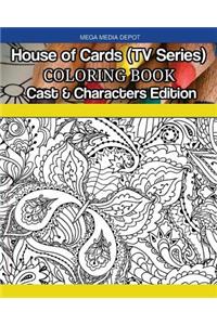 House of Cards (TV Series) Coloring Book Cast & Characters Edition