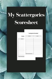 MY Scattergories Scoresheet