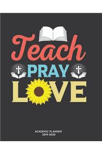 Christian Teacher Academic Planner 2019-2020