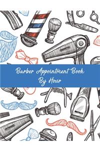 Barber Appointment Book By Hour