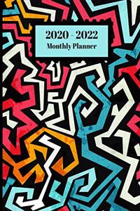2020-2022 Monthly Planner