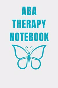 Aba Therapy Notebook