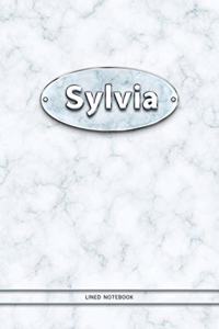 Sylvia - Lined Notebook