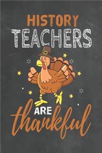 History Teachers Are Thankful