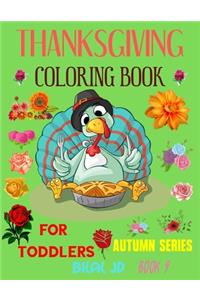 Thanksgiving Coloring Book for Toddlers