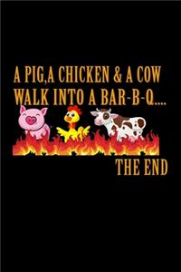 A Pig, A Chiken & A Cow Walk Into A Bar-B-Q... ... The End