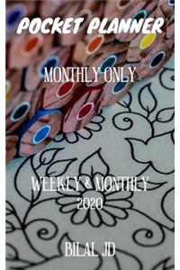 Pocket Planner Monthly Only