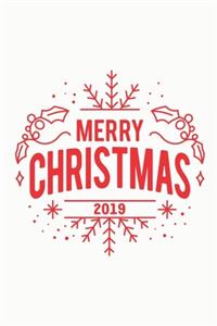 Christmas & Holiday Notebook - Blank Lined Journal Notebook for Writing Notes