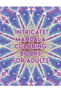 Intricate Mandala Coloring Books For Adults