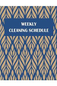 Weekly Cleaning Schedule