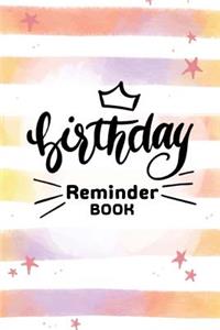 Birthday Reminder Book
