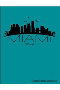 Miami Florida Composition Notebook