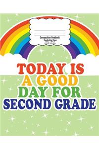 Second Grade Handwriting Notebook for Kids