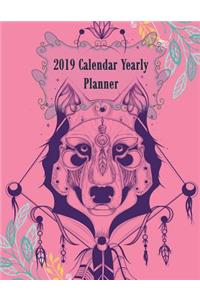 2019 Calendar Yearly Planner