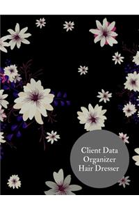 Client Data Organizer Hair Dresser