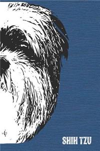 Shih Tzu Lined Notebook