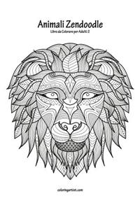 Animali Zendoodle Libro da Colorare per Adulti 2