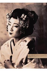 Large European Journal Geisha - Lined