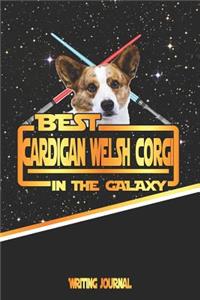 Best Cardigan Welsh Corgi in the Galaxy Writing Journal