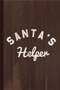 Santa's Helper Journal Notebook
