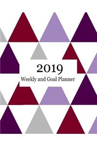 2019 Weekly and Goal Planner