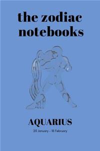 Aquarius - The Zodiac Notebooks