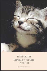 Sleepy Kitty Journal