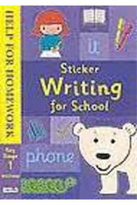 Sticker Writing for School