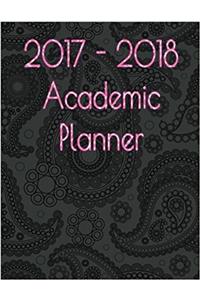 Pink Paisley 2017- 2018 Academic Planner: Volume 5 (Kool Kids Planner)