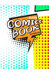 Blank Comic Book Notebook