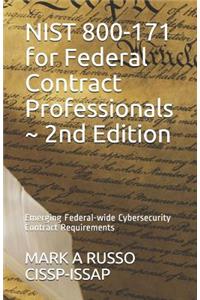 NIST 800-171 for Federal Contract Professionals 2nd Edition