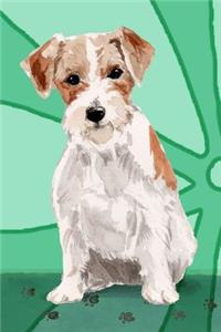 Bullet Journal Notebook for Dog Lovers, Jack Russell Terrier Sitting Pretty 4