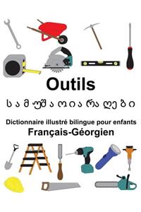 Français-Géorgien Outils Dictionnaire illustré bilingue pour enfants