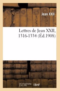 Lettres de Jean XXII, 1316-1334
