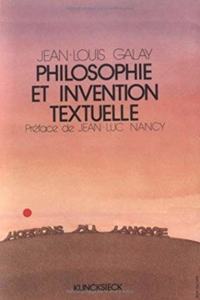 Philosophie Et Invention Textuelle