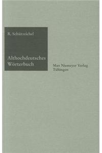 Althochdeutsches Worterbuch