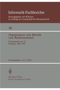 Organisation Und Betrieb Von Rechenzentren