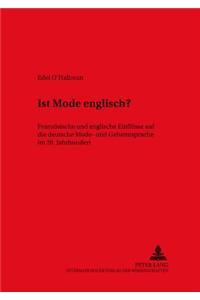 Ist Mode Englisch?