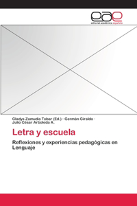 Letra y escuela