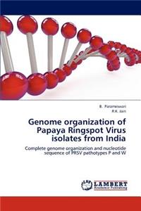 Genome organization of Papaya Ringspot Virus isolates from India