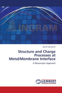 Structure and Charge Processes at Metal/Membrane Interface