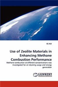Use of Zeolite Materials in Enhancing Methane Combustion Performance