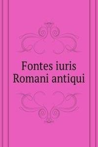 Fontes iuris Romani antiqui