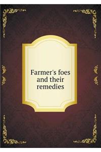 Farmer's foes and their remedies
