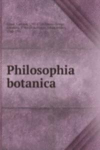 Philosophia botanica