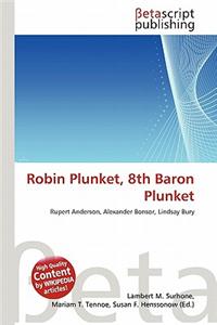 Robin Plunket, 8th Baron Plunket