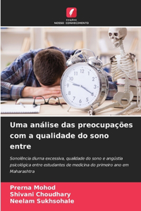 Uma análise das preocupações com a qualidade do sono entre