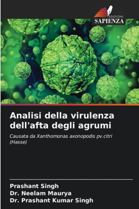 Analisi della virulenza dell'afta degli agrumi