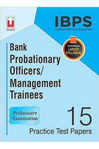 IBPS CWE Bank Probationary Officers/Management Trainees 15 Practice Test Papers Preliminary Examination English (18.76)